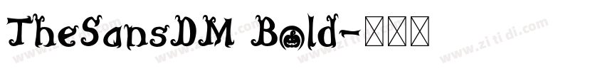 TheSansDM Bold字体转换